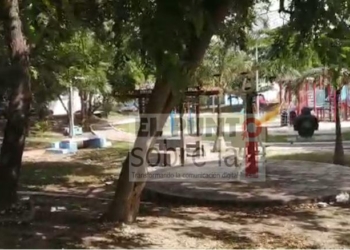 Parques en abandono por autoridades municipales en Cancún