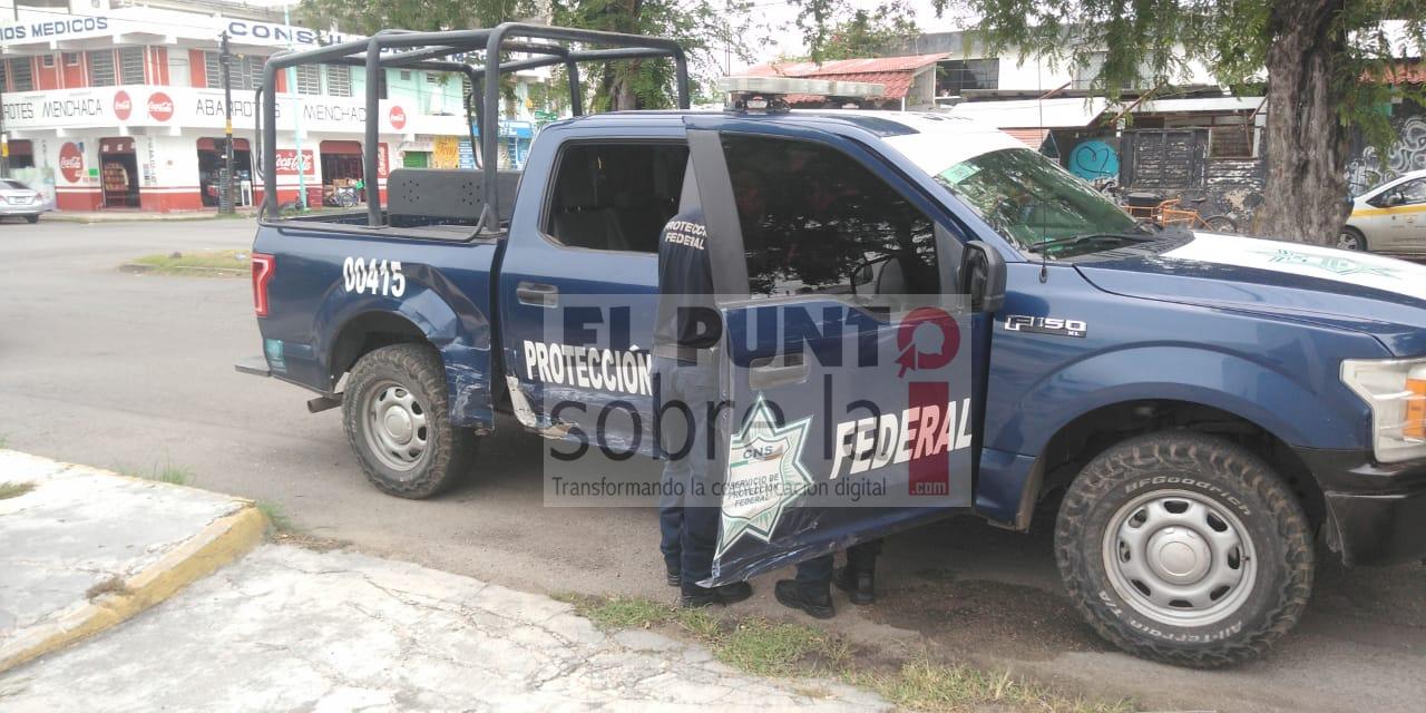 Patrulla federal ocasionada aparatoso accidente