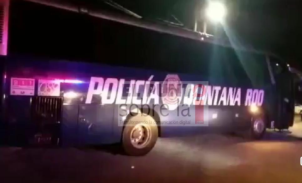 Trasladan reos a Chetumal