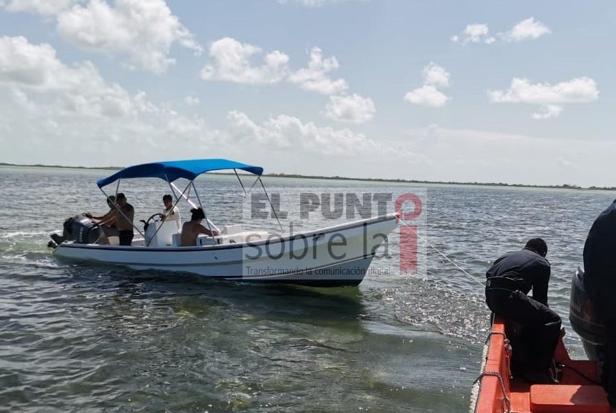 La Secretaría De Marina – Armada De México rescata a tres personas en inmediaciones de punta Chelen, Quintana Roo