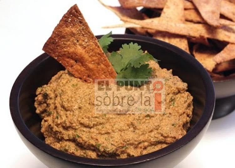 Una botanita: receta sikil pak