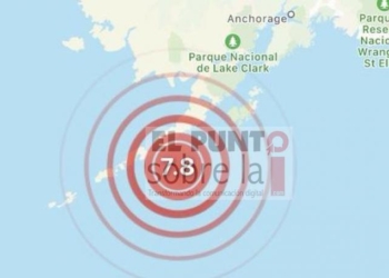 Sismo en Alaska de magnitud preliminar 7,8; cancelan alerta de tsunami