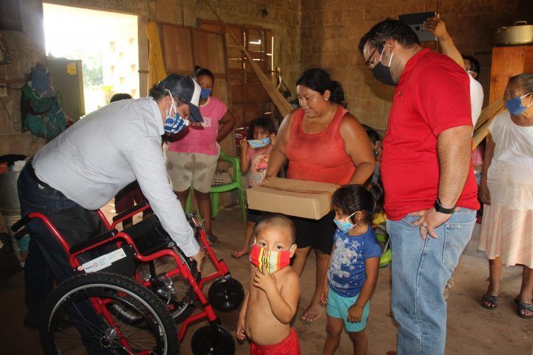 Más beneficiados con sillas de ruedas en Valladolid