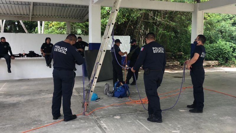 Policía Municipal Preventiva de Felipe Carrillo Puerto recibieron capacitación en varios rubros