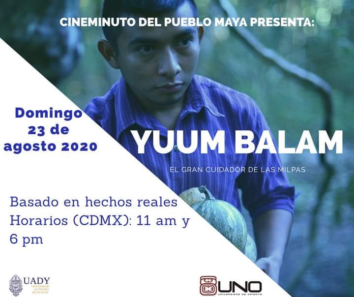 Jóvenes mayas del oriente de Yucatán, protagonizan el cortometraje, Yuum Balam