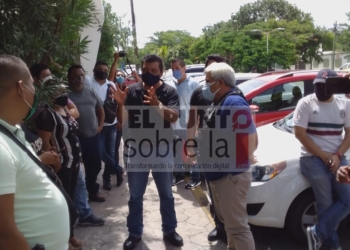 Se manifiestan policías ministeriales en Chetumal