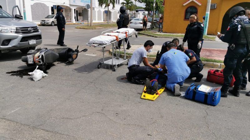 Fallece abuelito atropellado