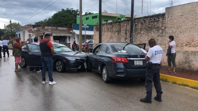 Accidente por dar la vuelta sin las medidas de precaución