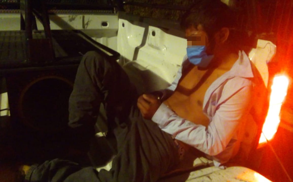 Detienen a extorsionador en la colonia Centro