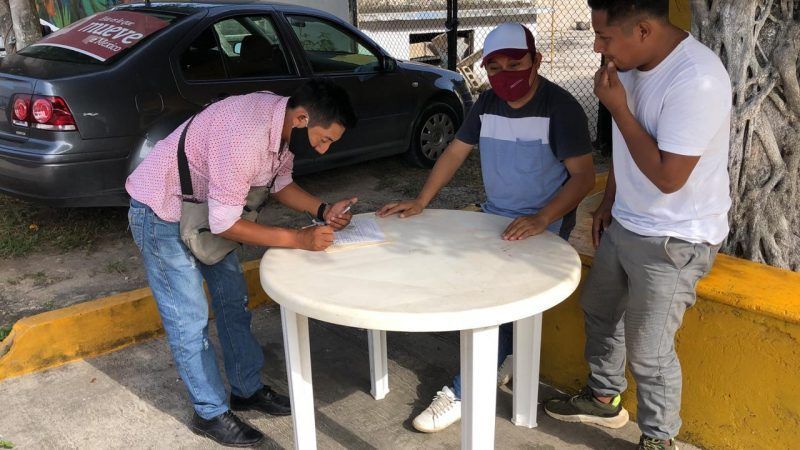 También en la zona maya recaban firmas para encarcelas ex presidentes
