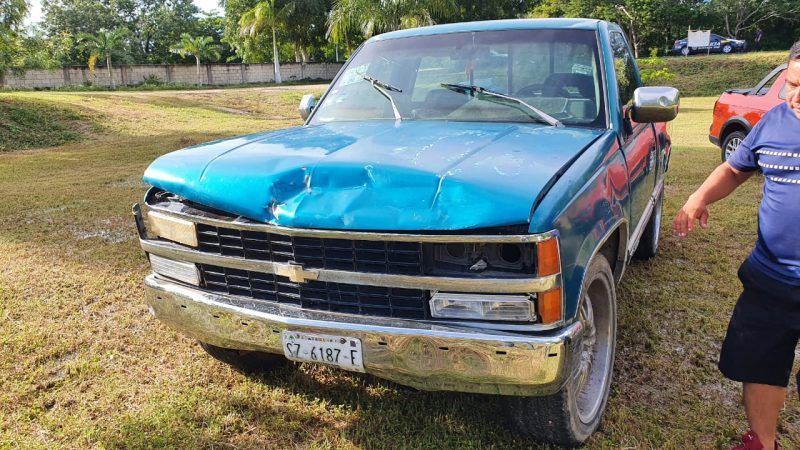 Elemento ebrio de la Guardia Nacional provoca accidente y huye