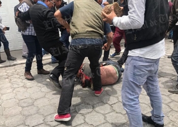 Gestando linchamiento de delincuentes