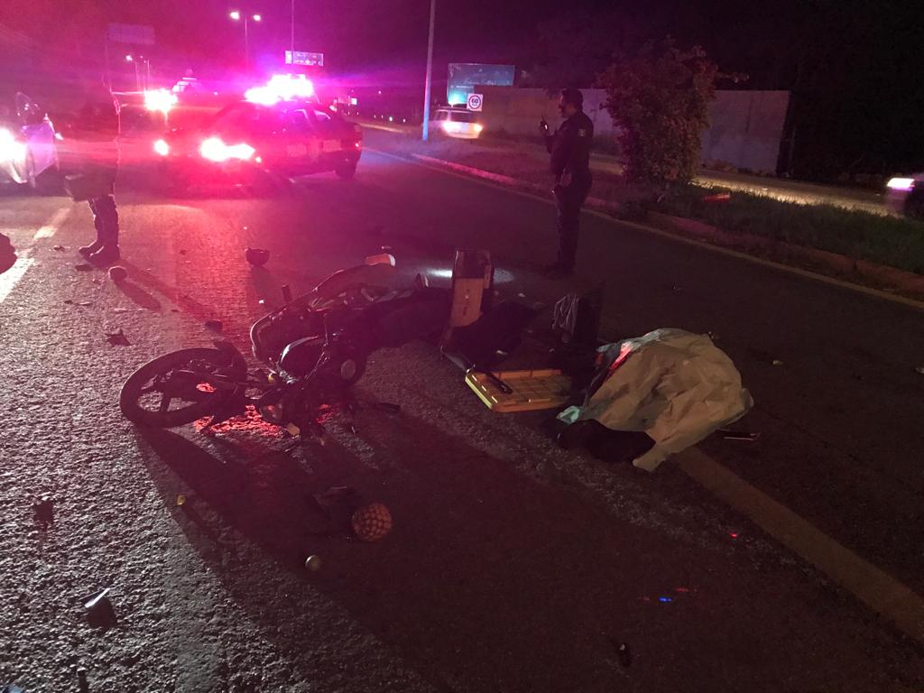 Vehículo fantasma mata a motociclista