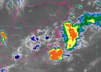 Onda Tropical Número 29 afectará la península de Yucatán con lluvias muy fuertes