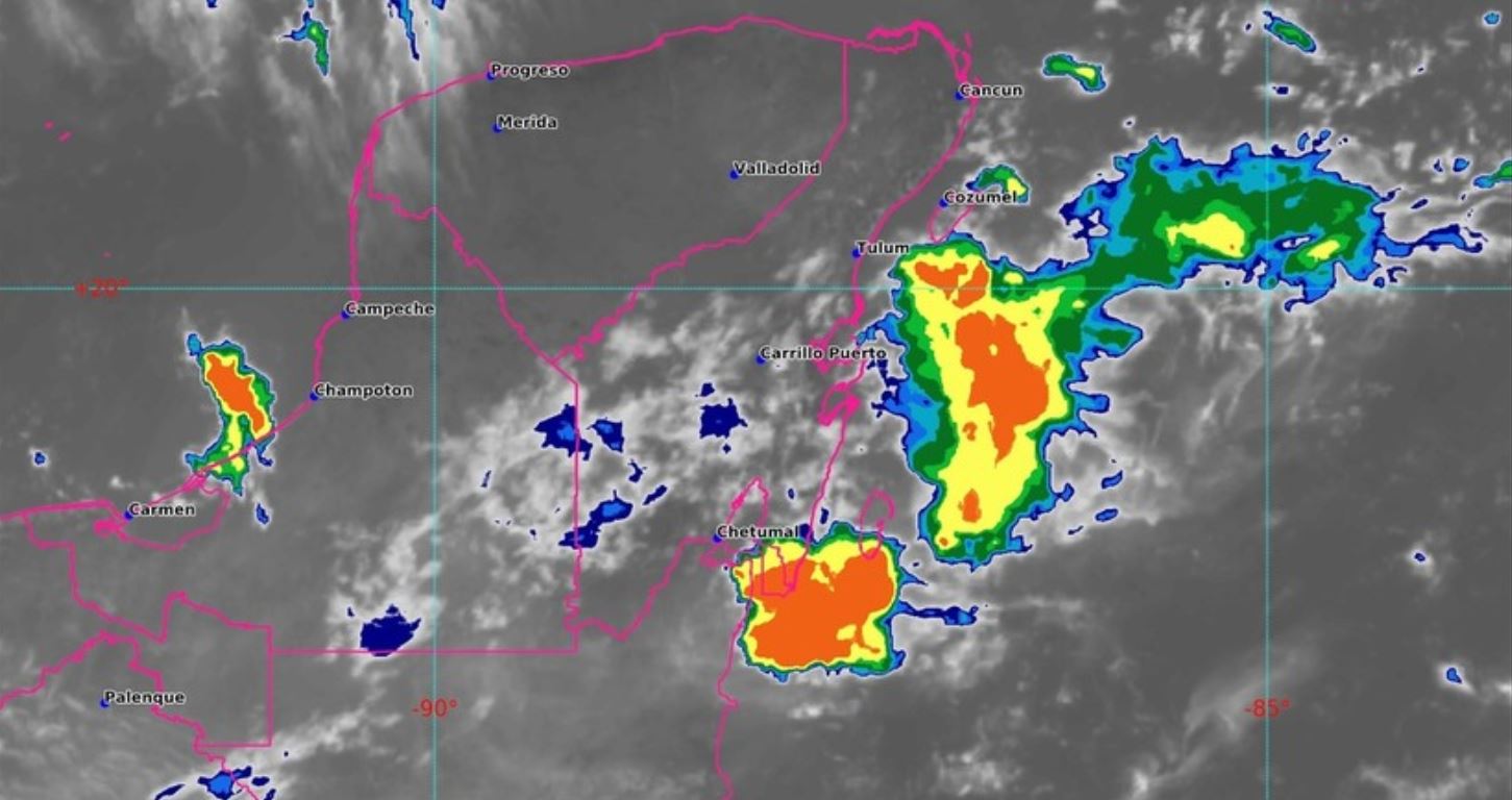 Onda Tropical Número 29 afectará la península de Yucatán con lluvias muy fuertes