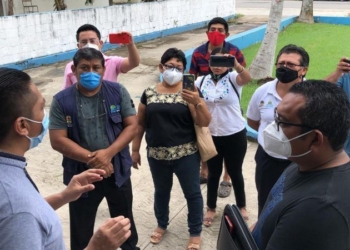 Trabajadores de la Jurisdicción Sanitaria piden a su líder no reelegirse