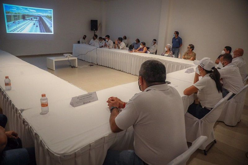 Socializa FONATUR, obras complementarias del tren maya