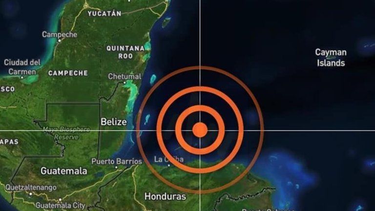 Temblor originado en las costas de Honduras, se percibe en Quintana Roo