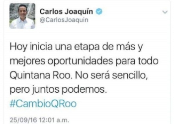 A 4 años del “Gobierno del Cambio”, Quintanarroenses siguen esperando…