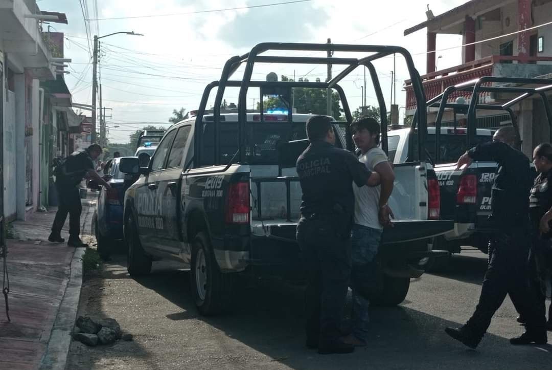 Detienen a sujeto que amenazó a empleado de Capa con pistola