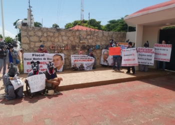 Organización “Somos tus ojos” piden renuncia del fiscal y de Alberto Capella