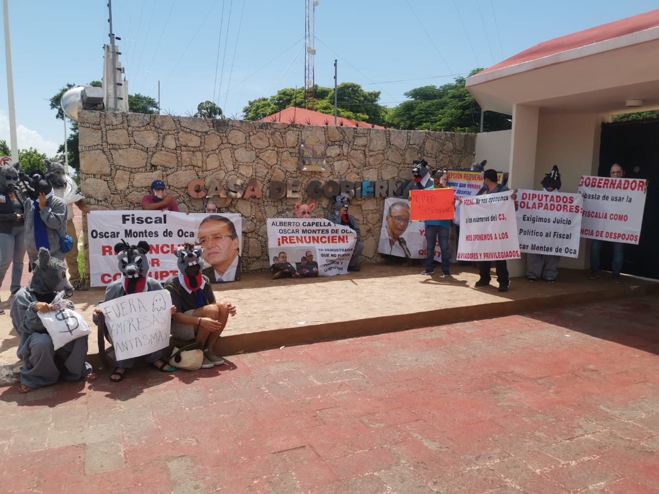 Organización “Somos tus ojos” piden renuncia del fiscal y de Alberto Capella