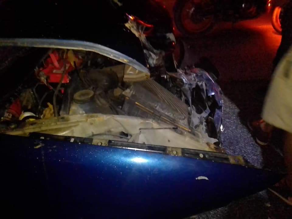 Accidente en la ribera deja 4 lesionados