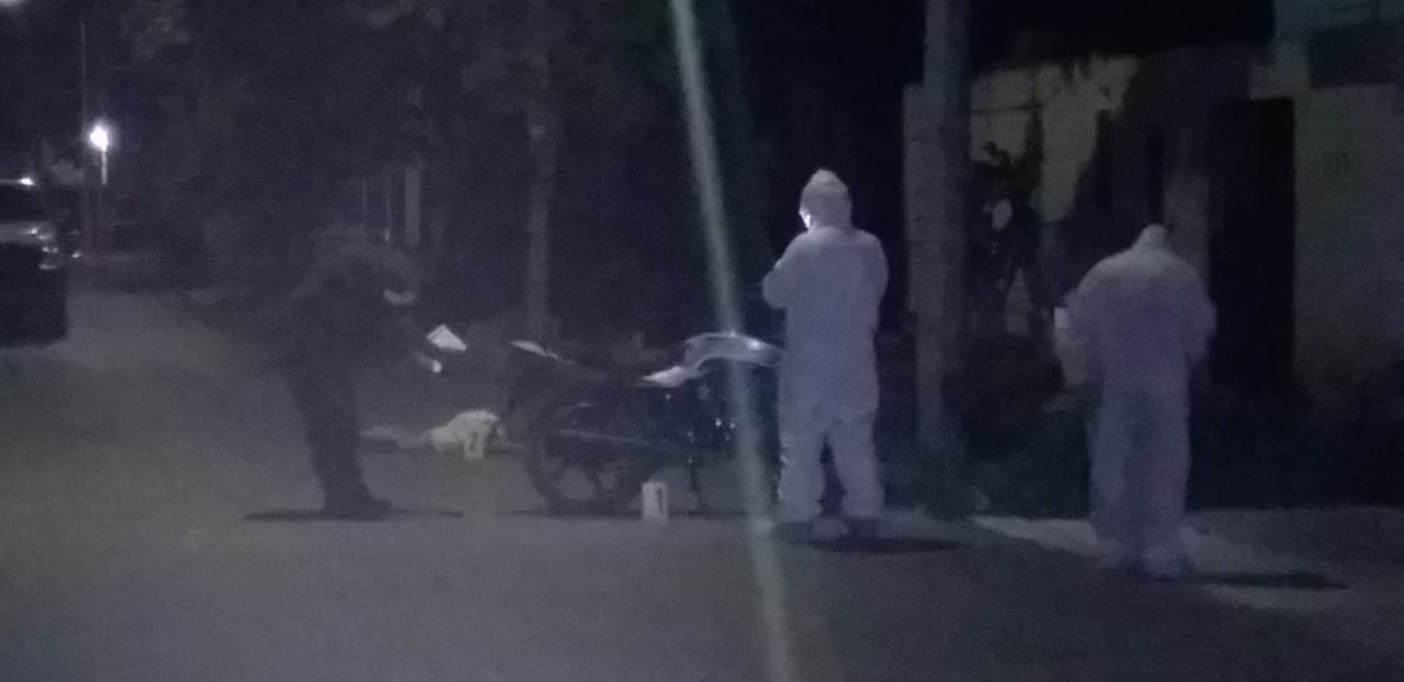 Fallece sexagenario en accidente de moto