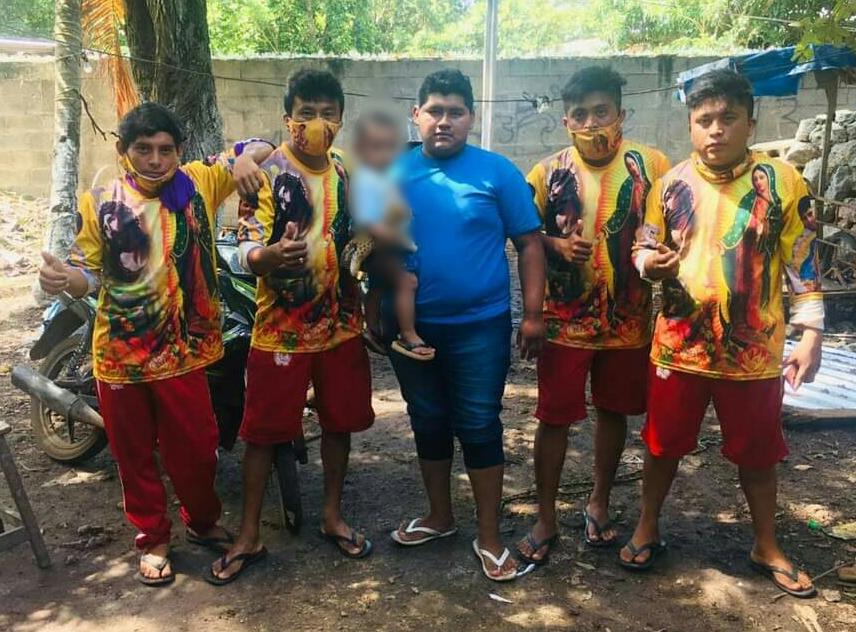 Antorchistas guadalupanos de Tixcacal guardia se van a Monterrey