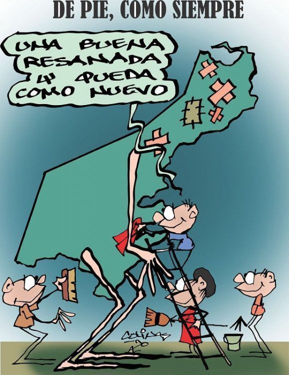COLINAS: De pie, como siempre