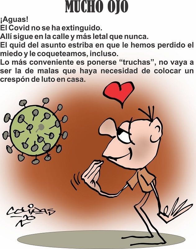 COLINAS: Mucho ojo