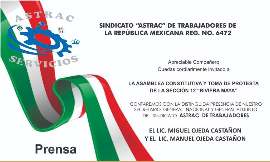 Proyecto Tren Maya en Quintana Roo han provocado la llegada de sindicatos con presencia nacional pero sin el arraigo local