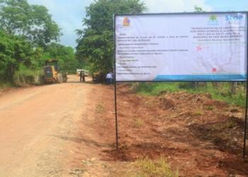 Este lunes inicia la pavimentación asfáltica de la carretera estatal José María Morelos a La Esperanza