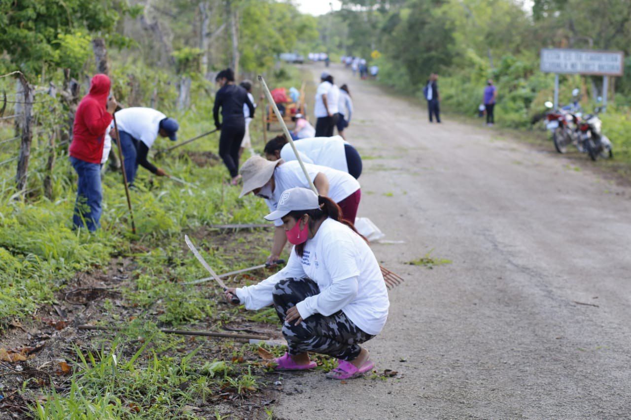 Programa Emergente de Apoyo Comunitario en 42 municipios de la entidad, tras las afectaciones ocasionadas por Gamma y Delta