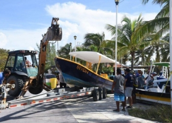 Ordena Laura Fernández evacuar a familias del casco antiguo ante la peligrosidad del huracán “DELTA”