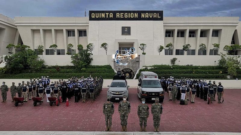 Marina-armada de México activa plan marina de prevención en los estados de Quintana Roo y Yucatán