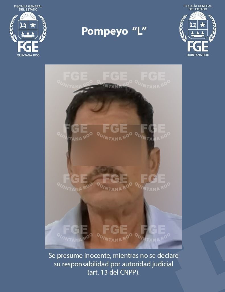 Captura FGE a Pompeyo “L” imputado por el delito de feminicidio