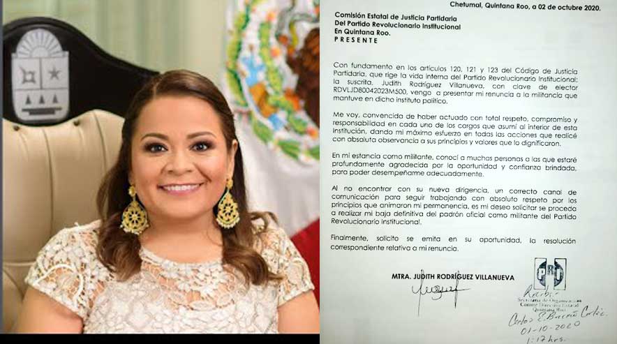 La política y sus demonios: Renuncia de Judith Rodríguez al PRI, falla de la operación política de CJ