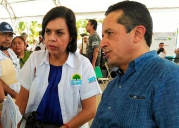 Muy incómoda: La encargada del despacho de la SEDESO, Rocío Moreno Mendoza