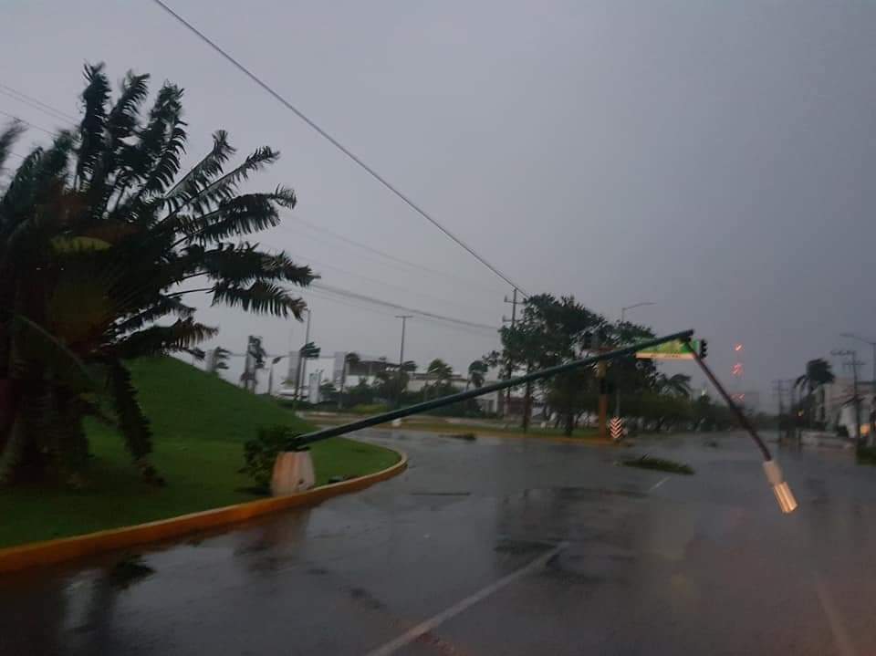 Saldo blanco en Quintana Roo tras el paso del huracán “Delta”, hasta las 12 del día
