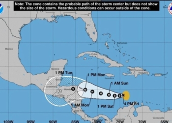 Tormenta tropical «Iota» avanza hacia Centroamérica; sería huracán el lunes