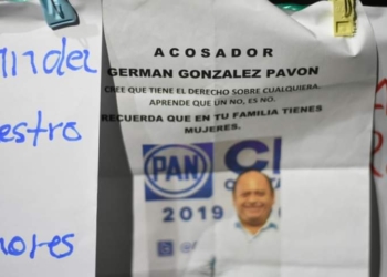 Secretario General del PAN, acosador de mujeres