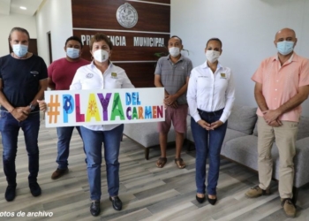 Agradece Laura Beristain respaldo de empresarios a remodelación de Quinta Avenida