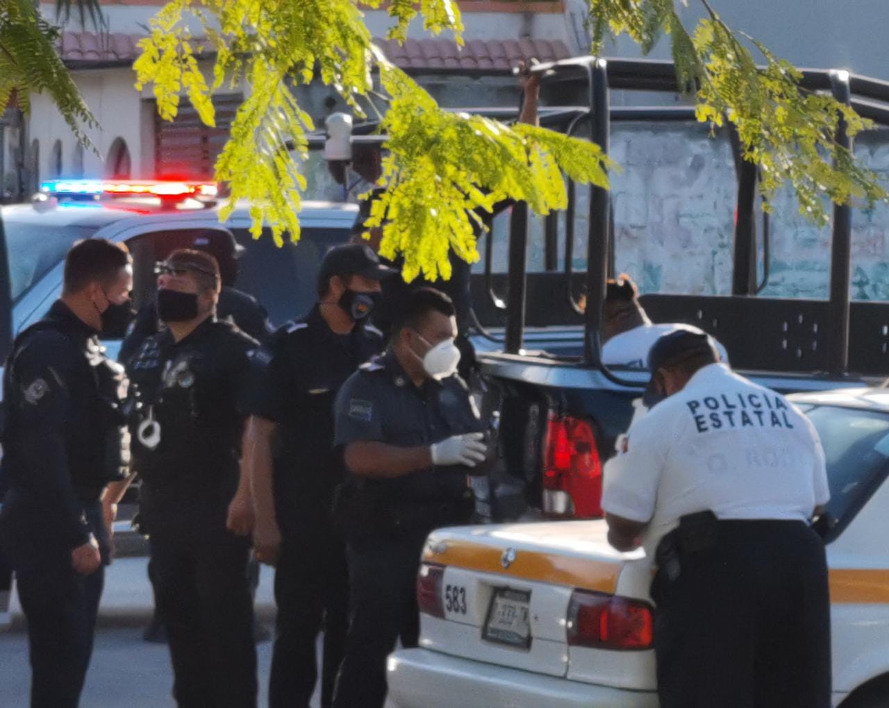 Persecución de película en Chetumal