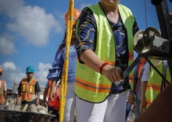 Más de 300 millones de pesos en obras públicas habrá este año en Solidaridad: Laura Beristain Navarrete