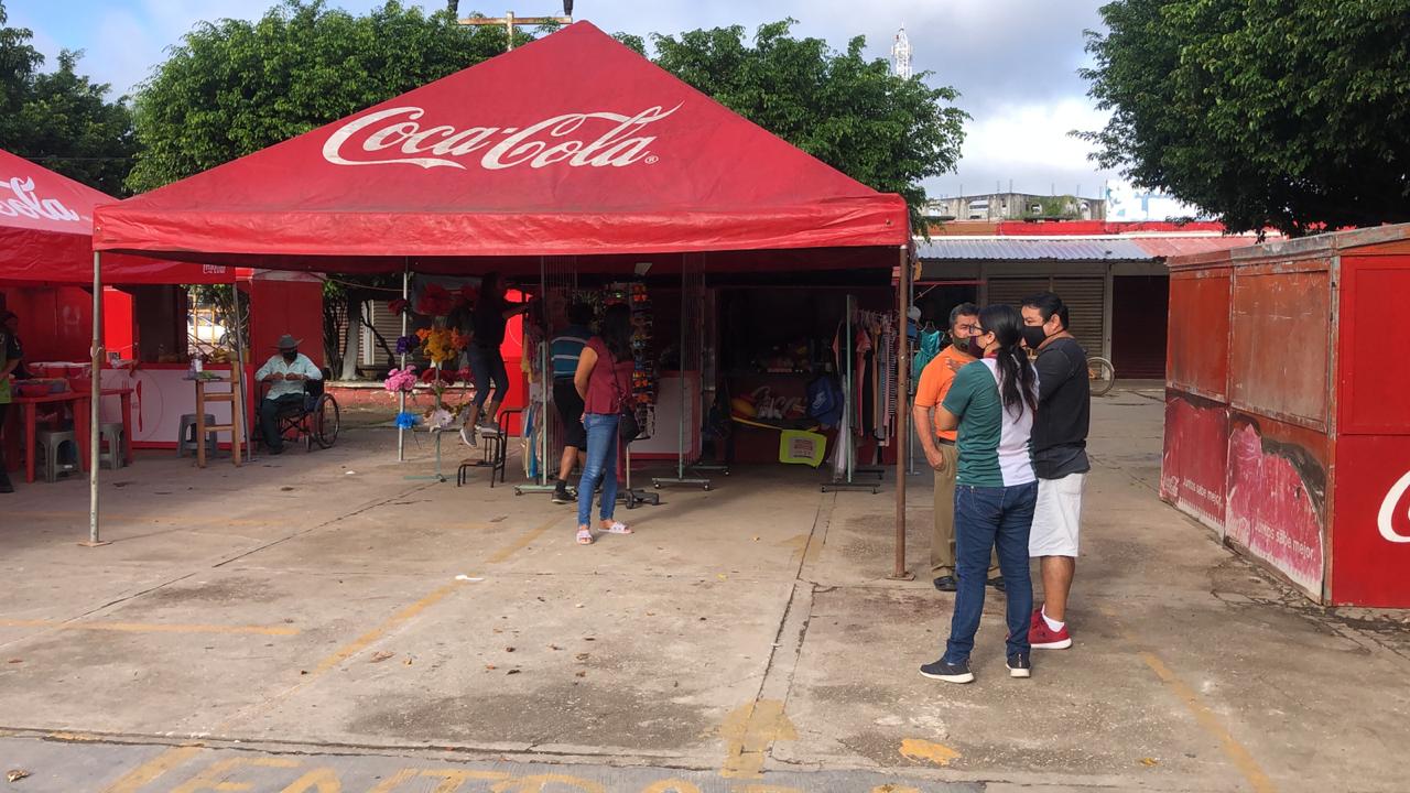 Locatarios del mercado público “Benito Juárez” de FCP iniciaron actividades