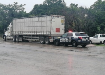 Implementan operativo contra trailers en Calderitas