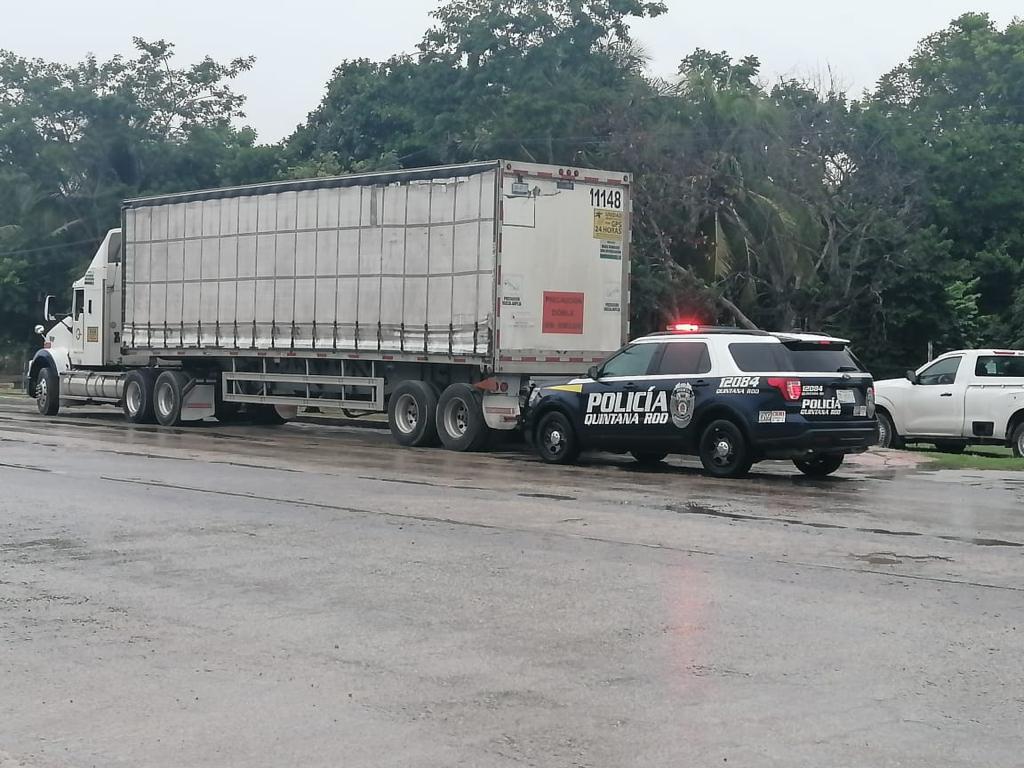 Implementan operativo contra trailers en Calderitas