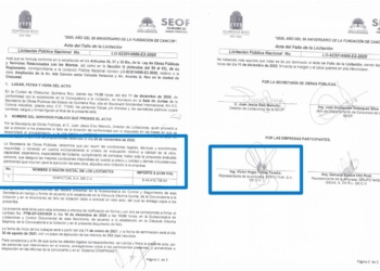La SEOP desprecia a las empresas locales de Quintana Roo, mientras consiente a un yucateco