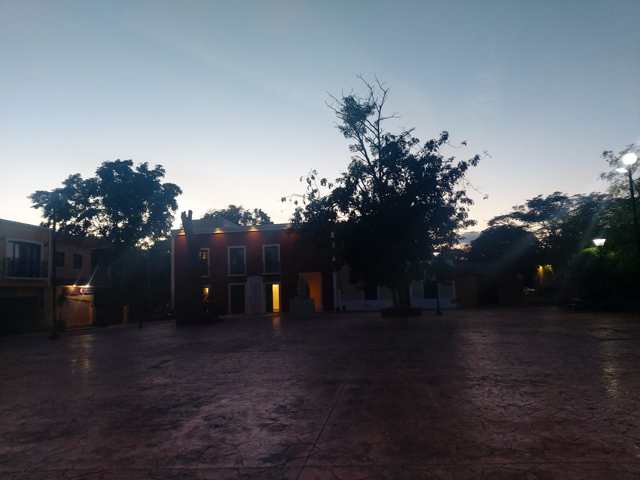 Lluvia, viento y frío antes y después